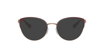 Shiny Rose Gold/Bordeaux EA1150 -  Metal Sunglasses