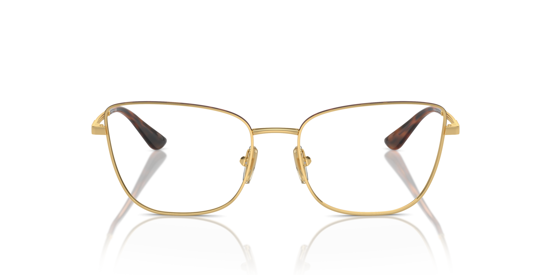 VO4307 Gold & Top Havana MetalEyeglass Frames for Glasses Direct, Front View
