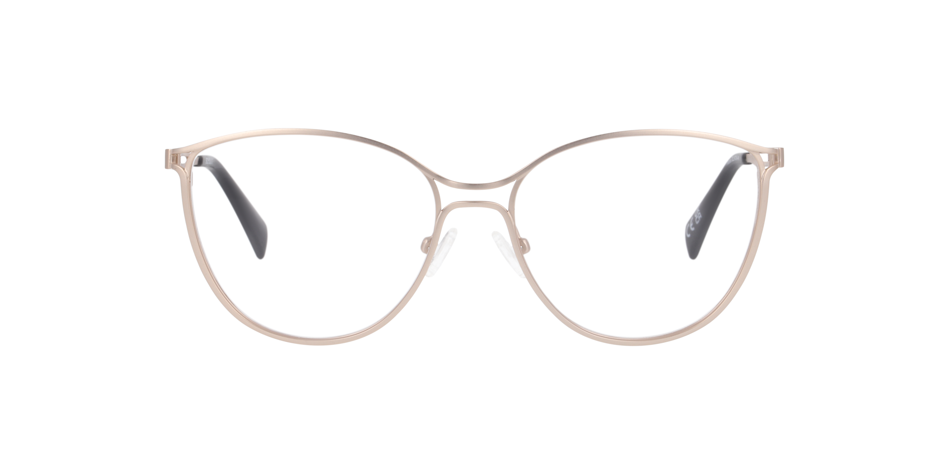 Marine Gold MetalEyeglass Frames for Glasses Direct, Front View