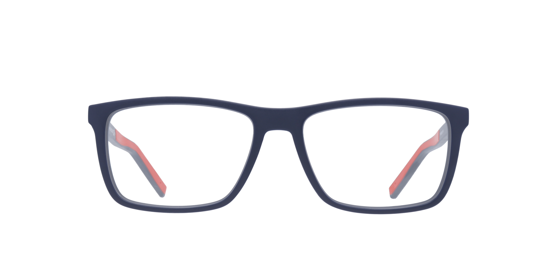 TH 1592 Blue & Red PlasticEyeglass Frames for Glasses Direct, Front View