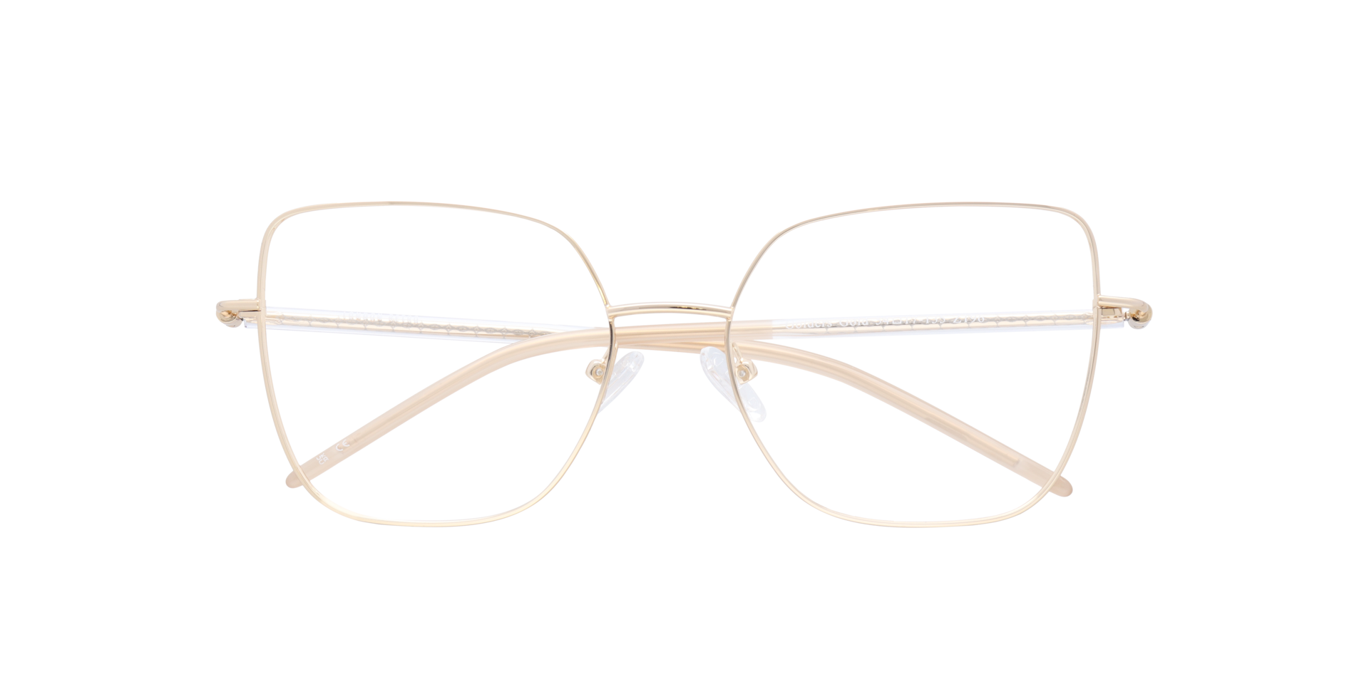 Golders Gold MetalEyeglass Frames for Glasses Direct, Closed View