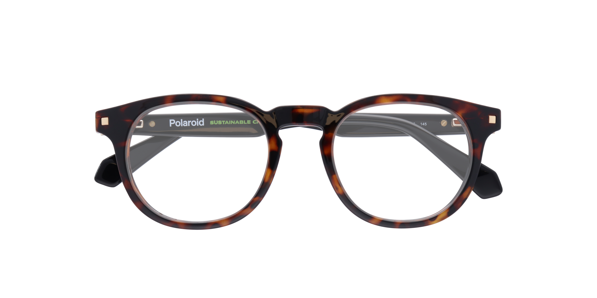 PLD D435 Tortoise PlasticEyeglass Frames for Glasses Direct, Closed View