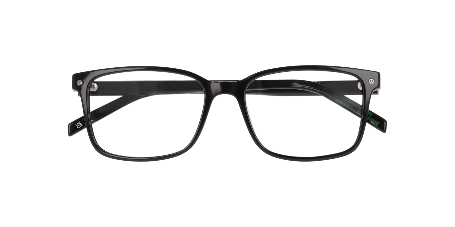 LV 5091 Black PlasticEyeglass Frames for Glasses Direct, Closed View