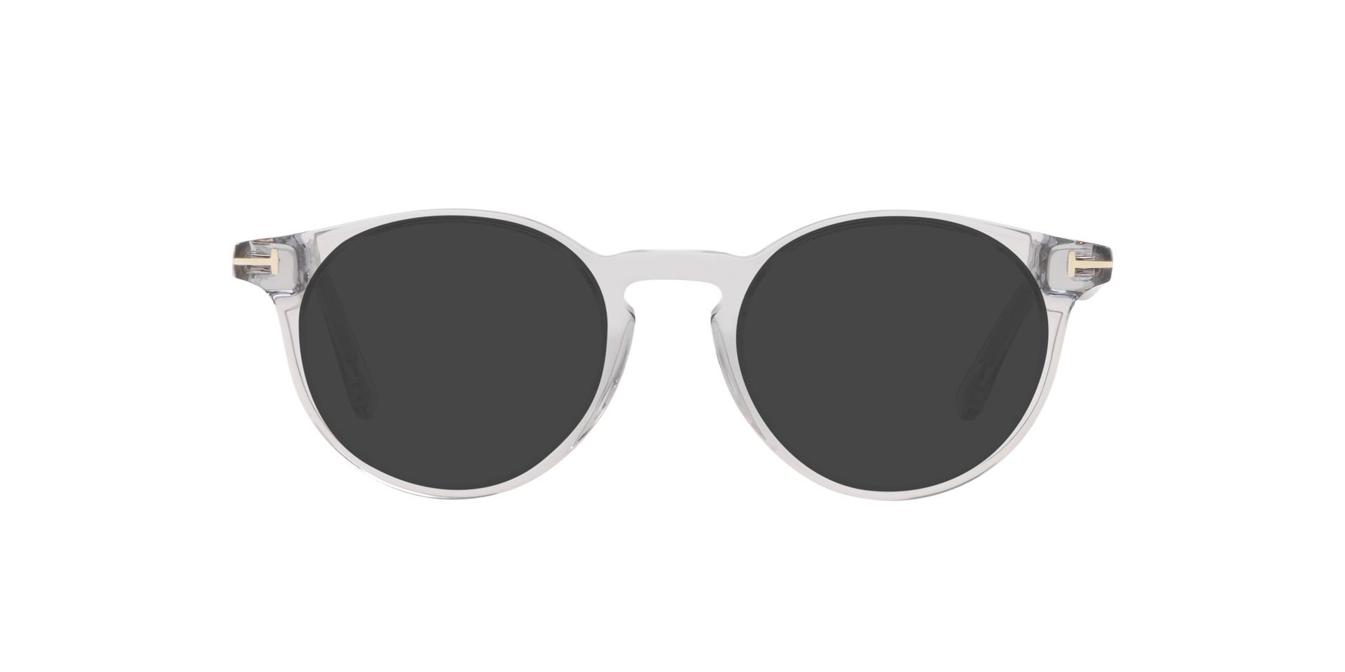 FT5557-B Grey AcetateEyeglass Frames for Glasses Direct, with Tinted Lenses