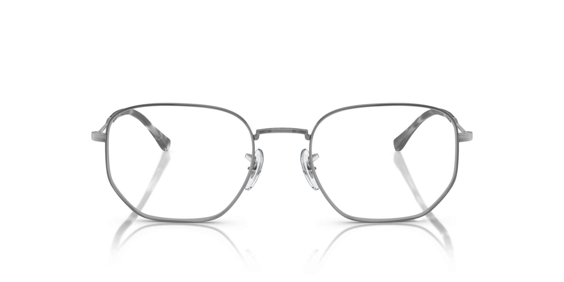 RB6496 Gunmetal MetalEyeglass Frames for Glasses Direct, Front View