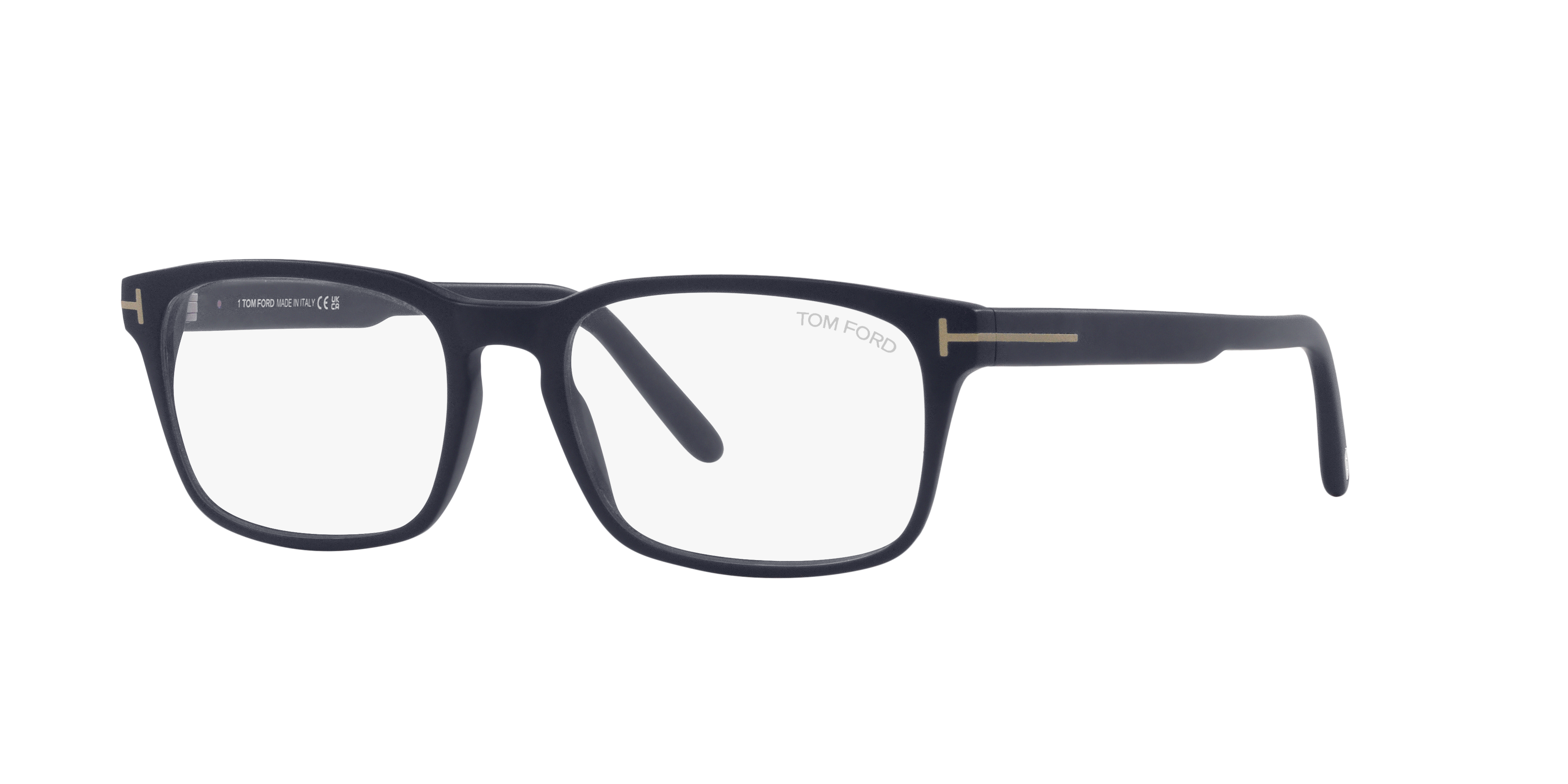 FT5938-B Blue Matte AcetateEyeglass Frames for Glasses Direct, Angle View