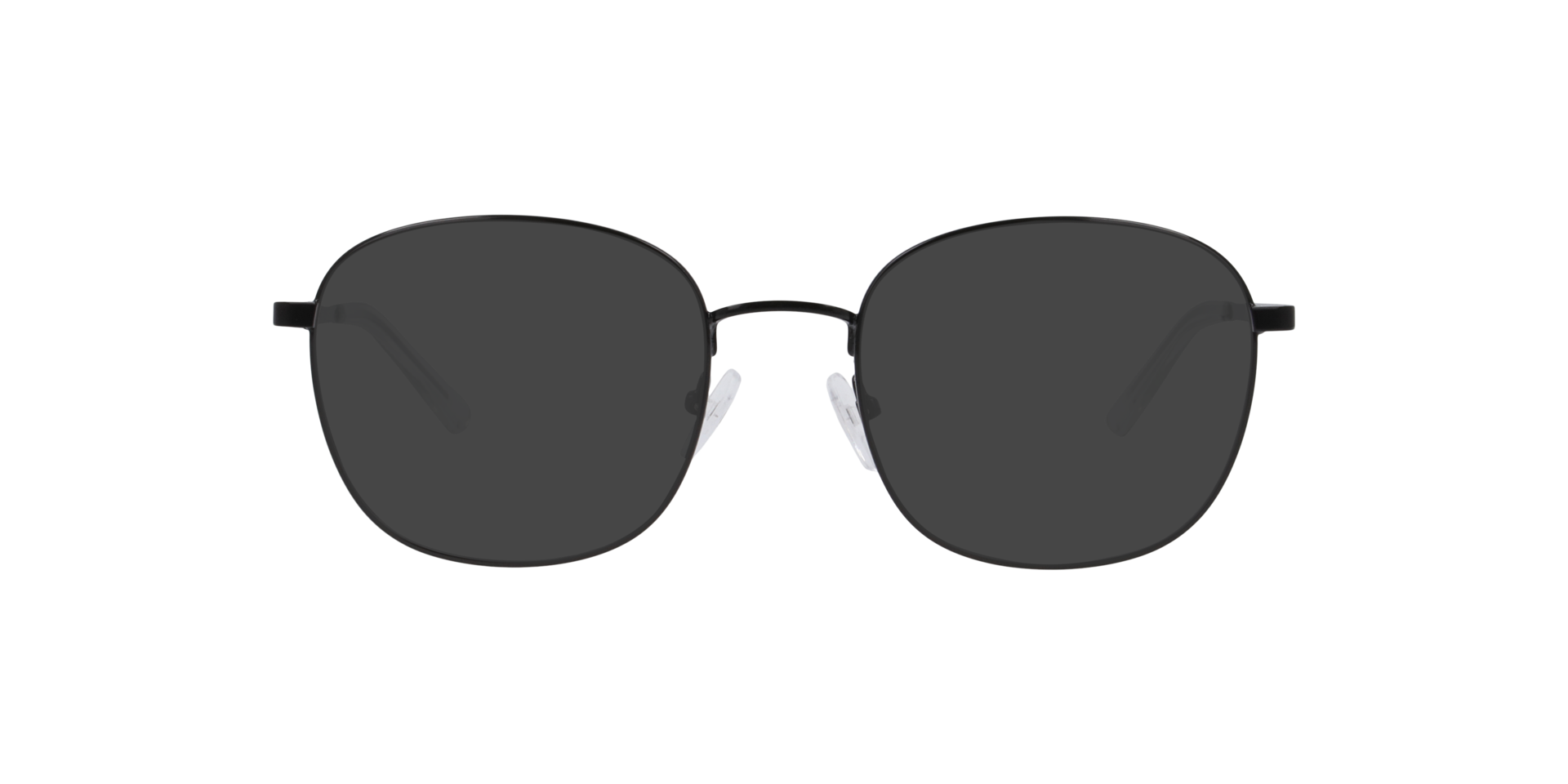 Mckenna Black MetalEyeglass Frames for Glasses Direct, with Tinted Lenses
