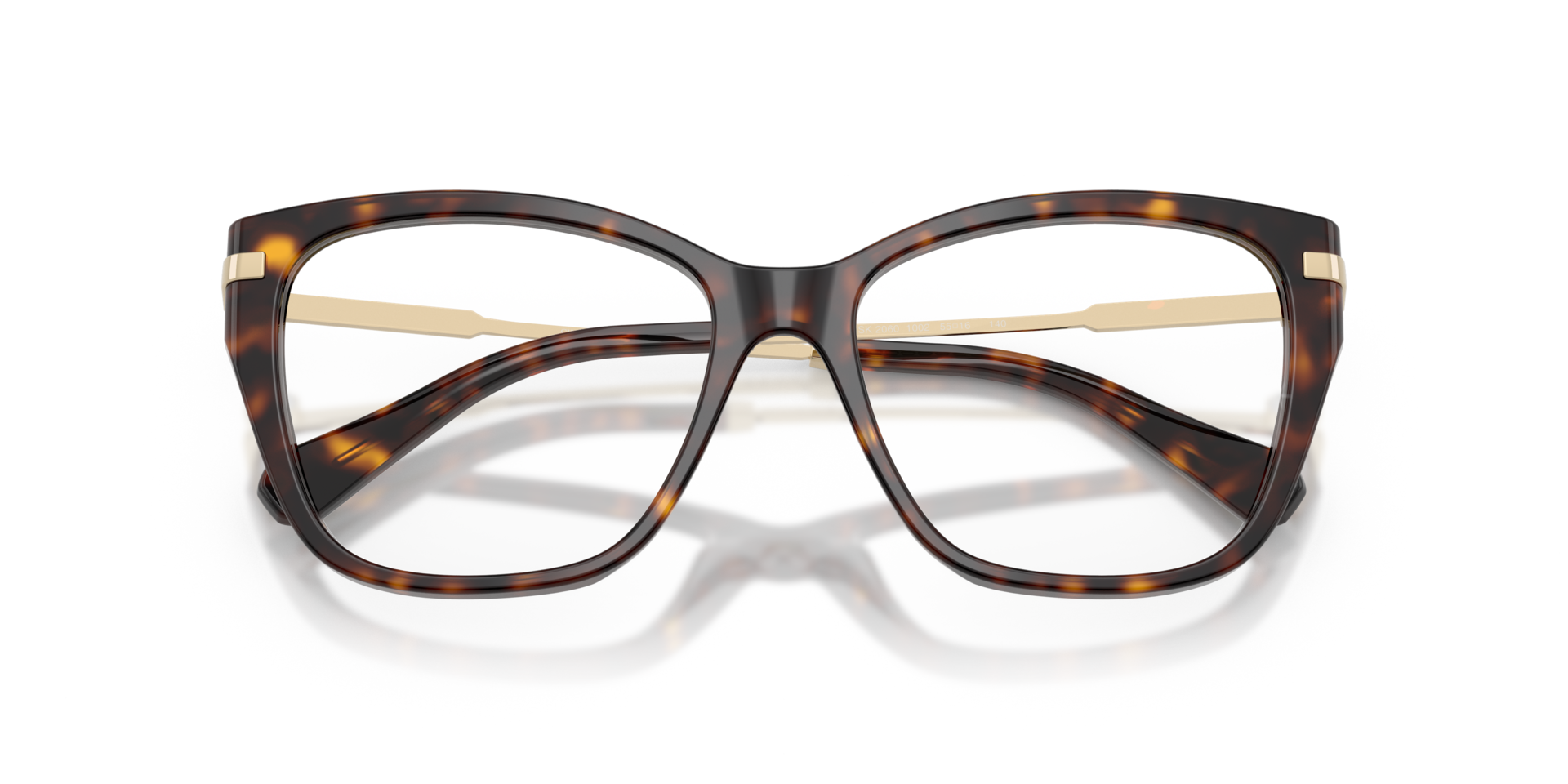 SK2060 Havana AcetateEyeglass Frames for Glasses Direct, Closed View