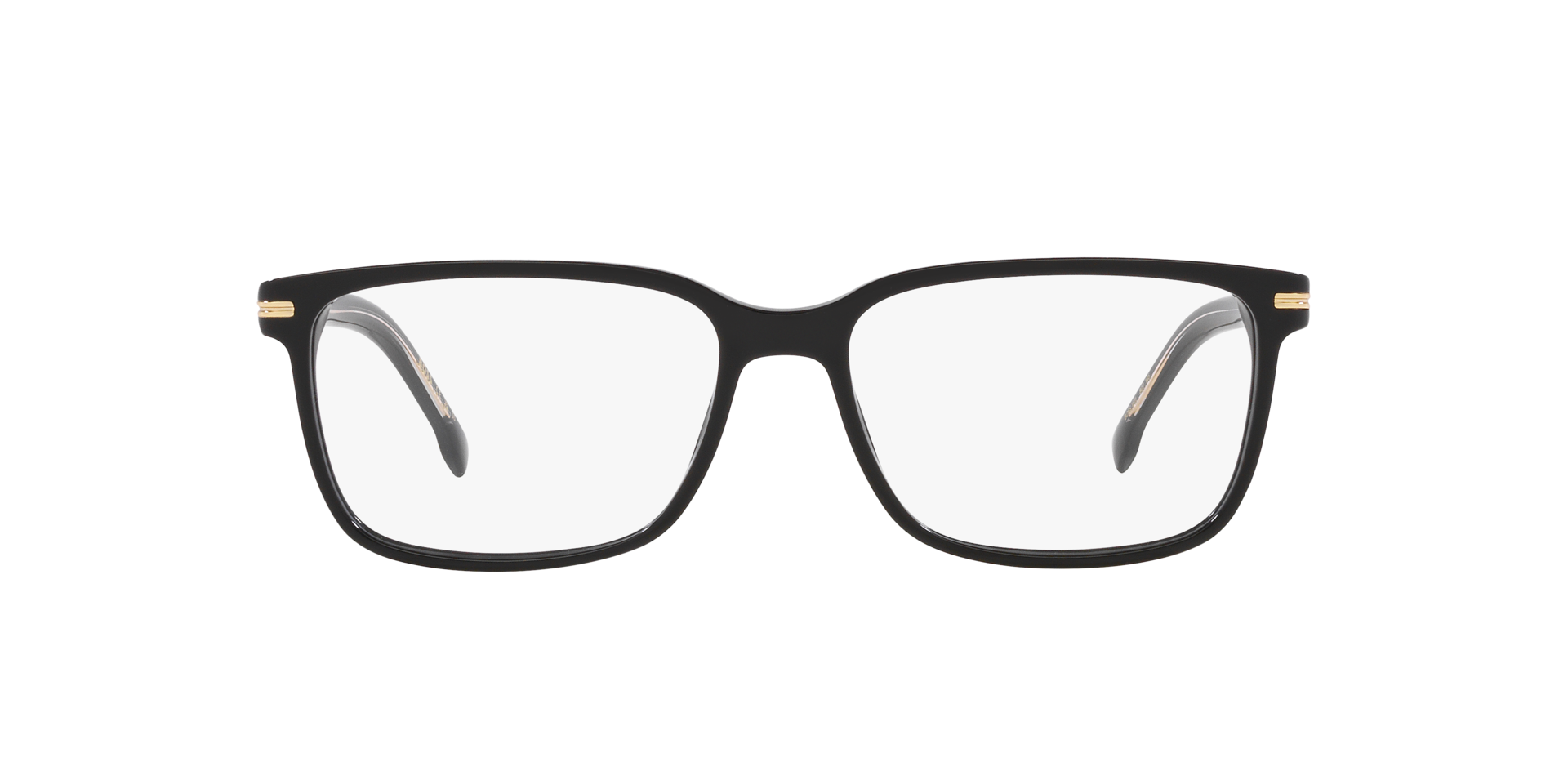 BOSS 1511 Matte Black AcetateEyeglass Frames for Glasses Direct, Front View
