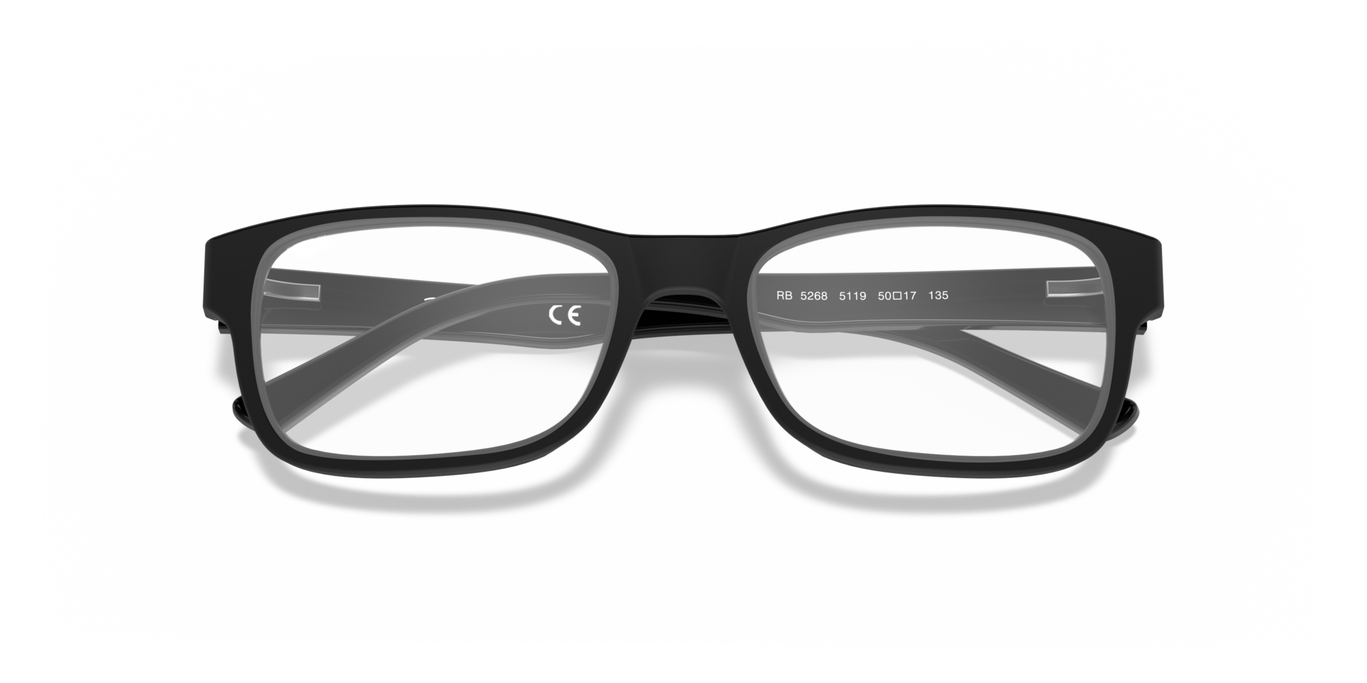 RB5268 Black AcetateEyeglass Frames for Glasses Direct, Closed View