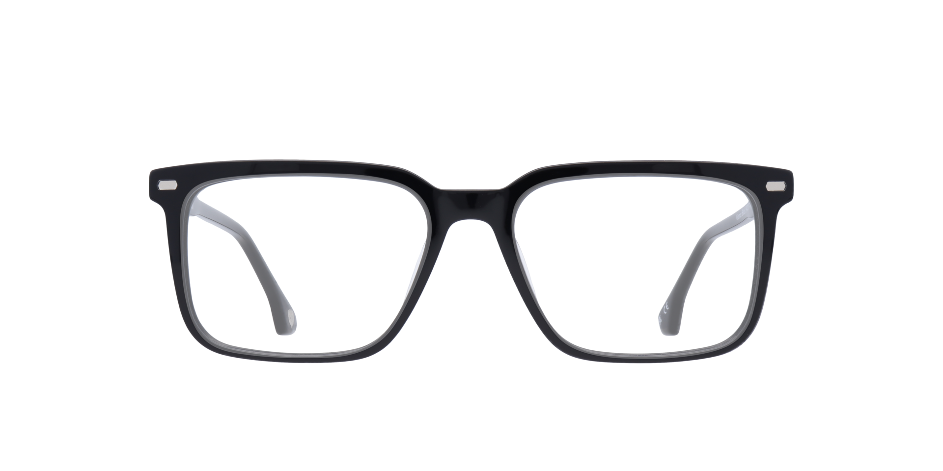 Gunner Black AcetateEyeglass Frames for Glasses Direct, Front View