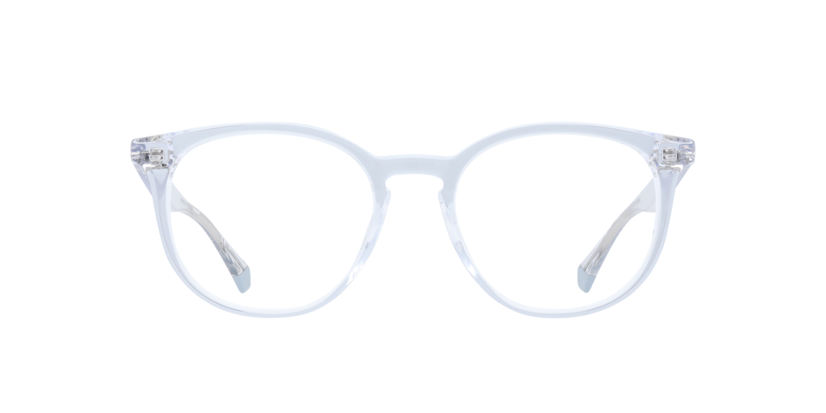 Clear square Plastic eyeglasses Online - Full Rim - PLD D381