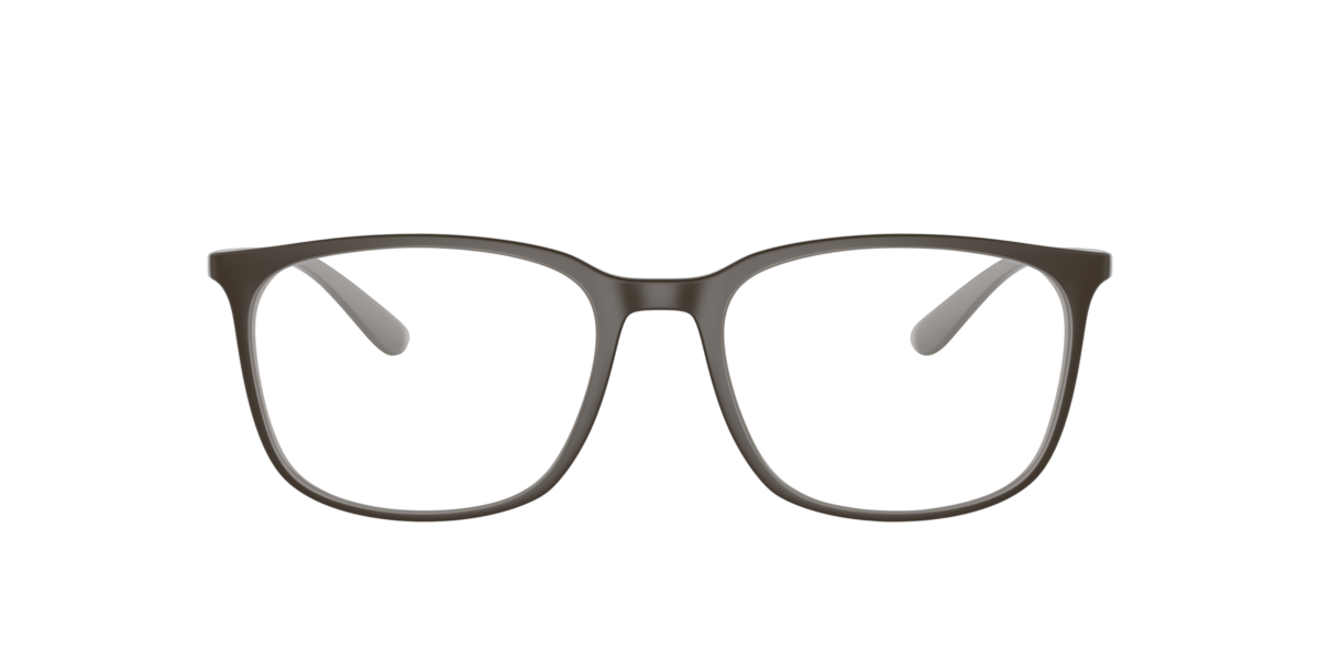 Ray-Ban Unisex Brown Square Plastic Eyeglasses Online - Full Rim - Rb7199 - Image 1