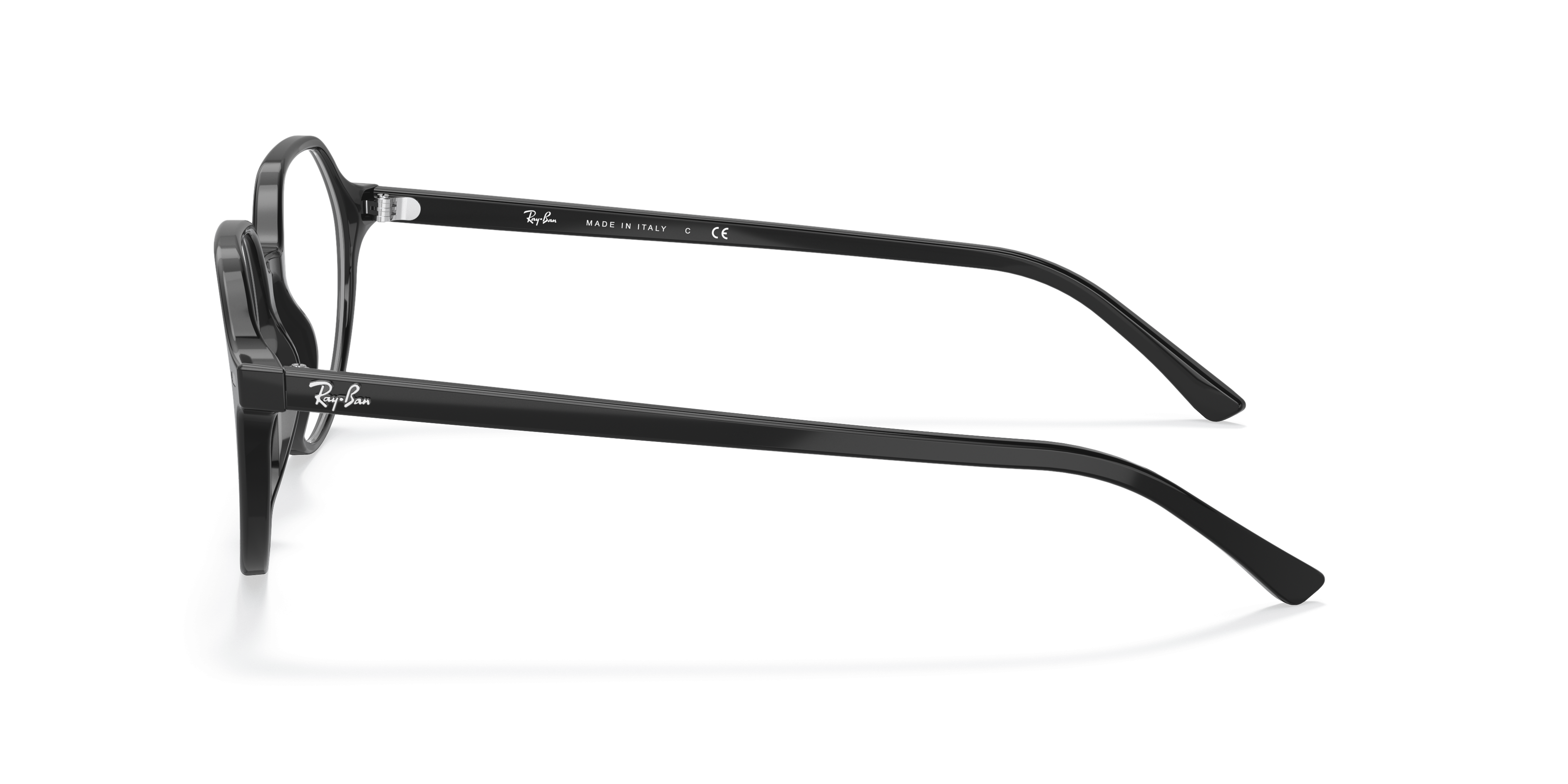 RB5395 Black AcetateEyeglass Frames for Glasses Direct, Side View