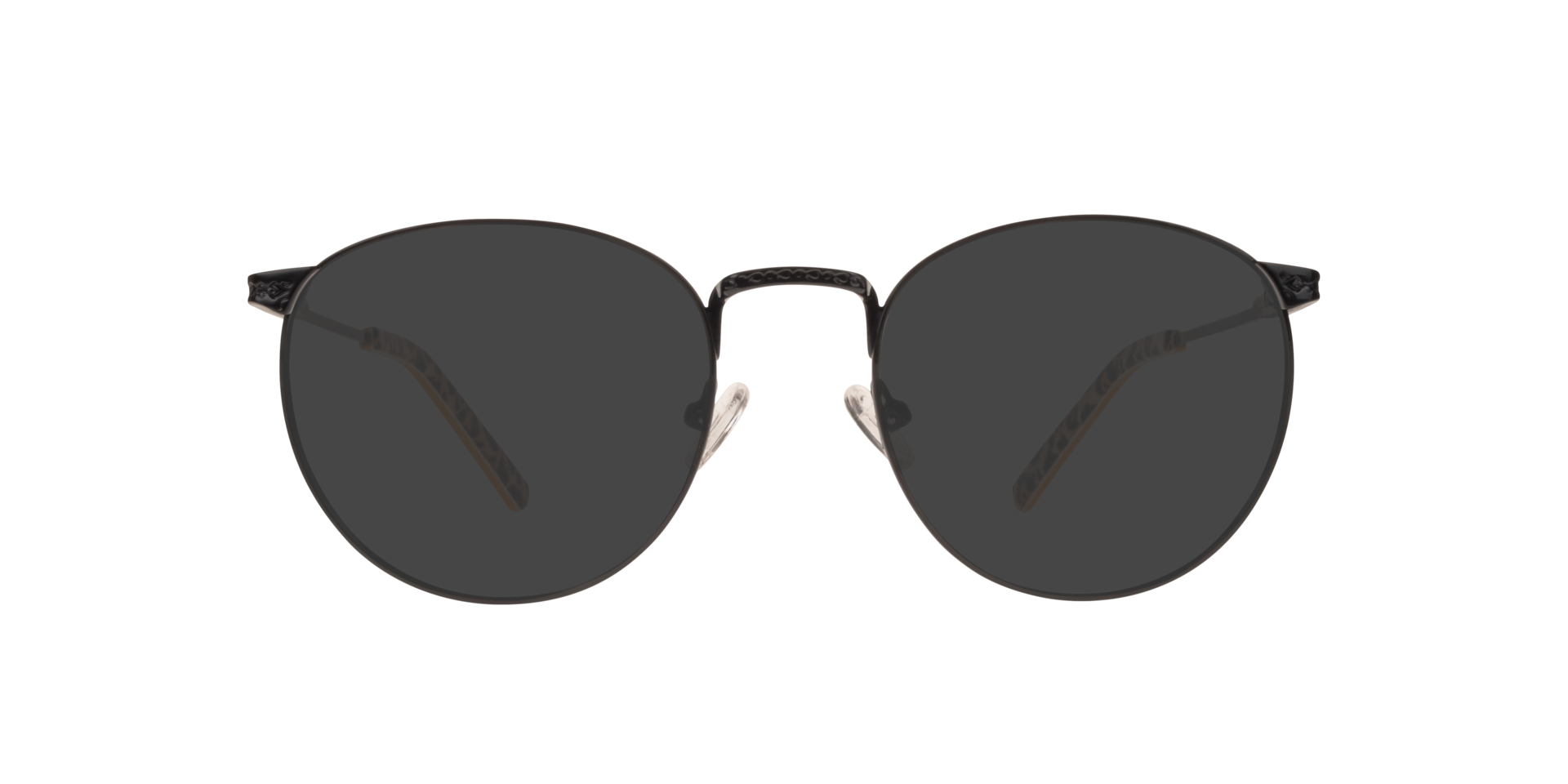 Heath Black MetalEyeglass Frames for Glasses Direct, with Tinted Lenses
