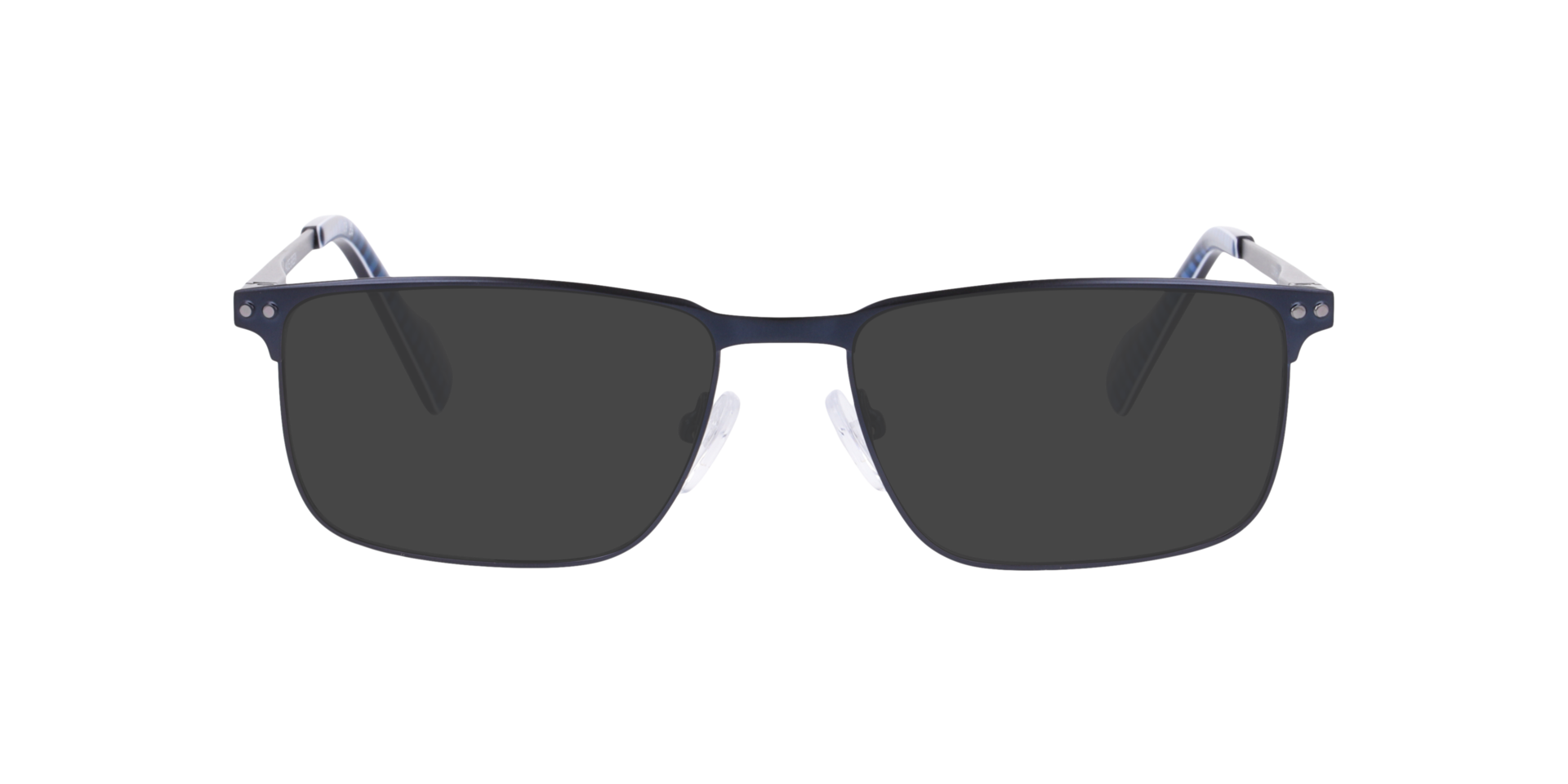 Bscornhill Blue MetalEyeglass Frames for Glasses Direct, with Tinted Lenses