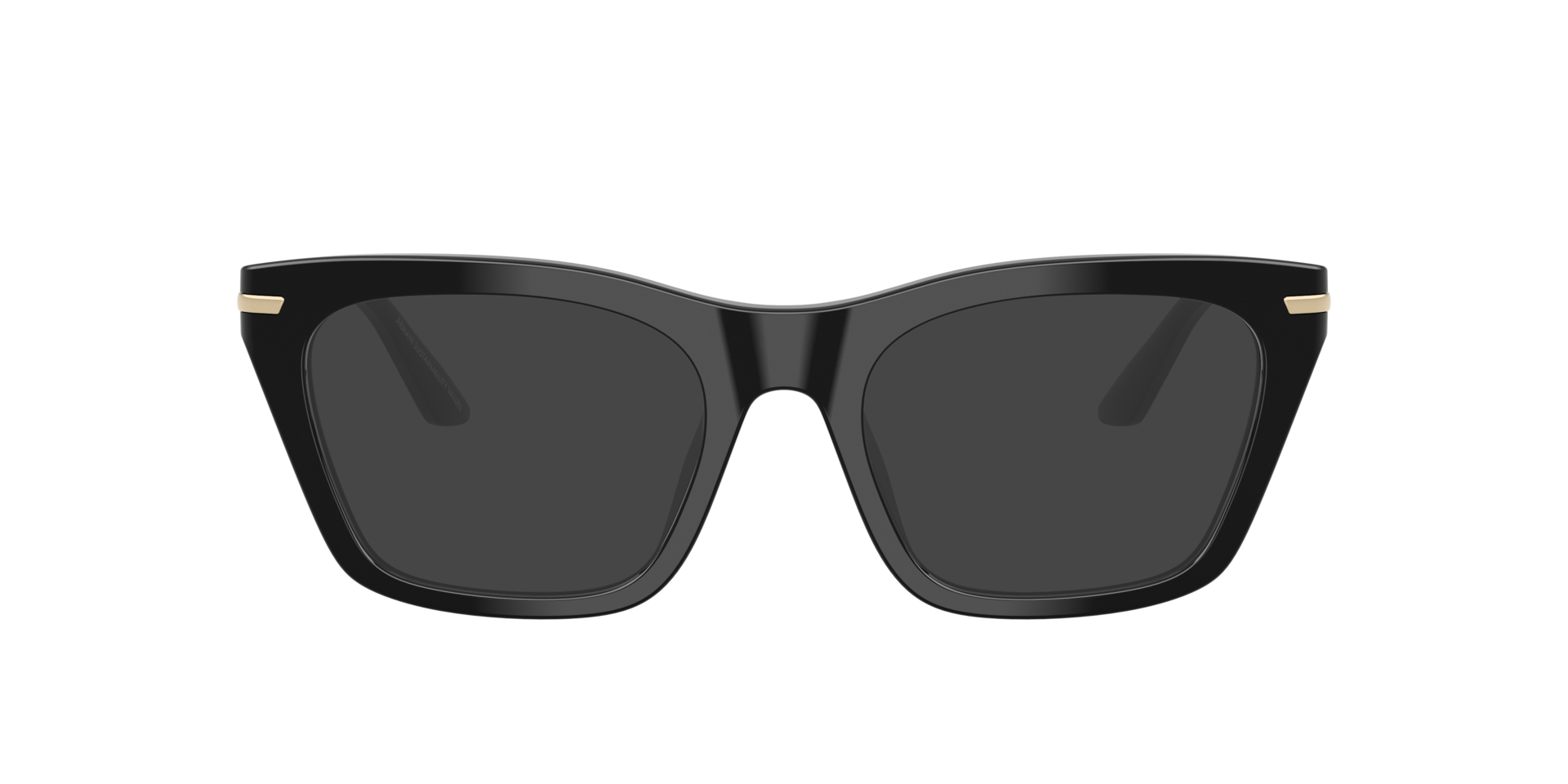EA3283BU Shiny Black AcetateEyeglass Frames for Glasses Direct, with Tinted Lenses