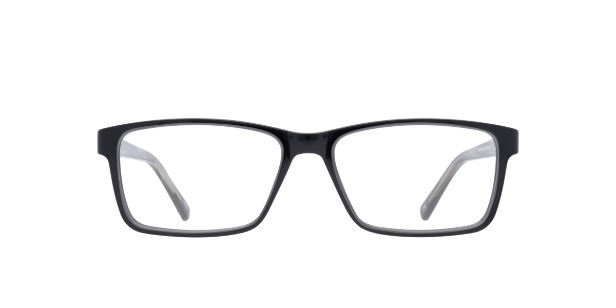 Gd Collection Unisex Black Rectangle Plastic Eyeglasses Online - Full Rim - Doran
