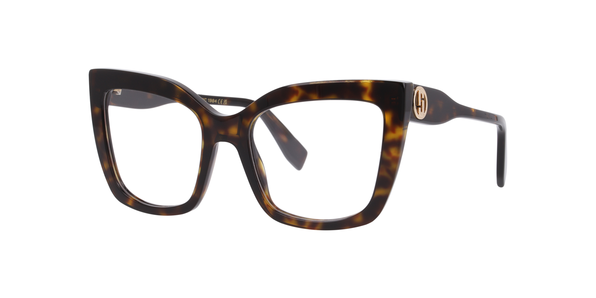 Marc 813 Tortoise AcetateEyeglass Frames for Glasses Direct, Angle View