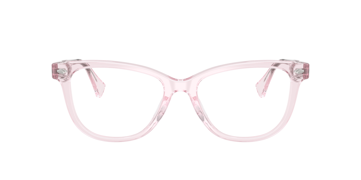 Ralph Women's Rose Transparent Phantos Acetate Eyeglasses Online - Full Rim - Ra7189u