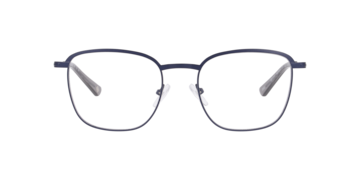 Matte Dark Blue Newington -  Metal Glasses