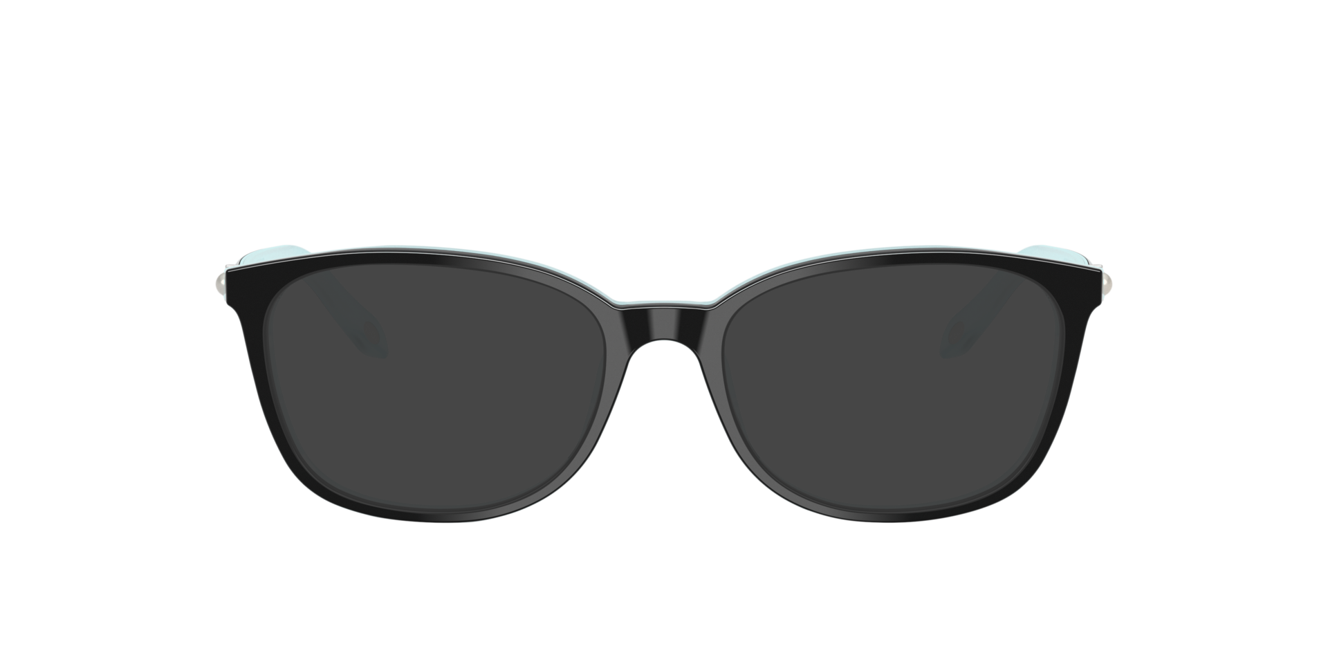 TF2109BF Black On Tiffany Blue Striped AcetateEyeglass Frames for Glasses Direct, with Tinted Lenses