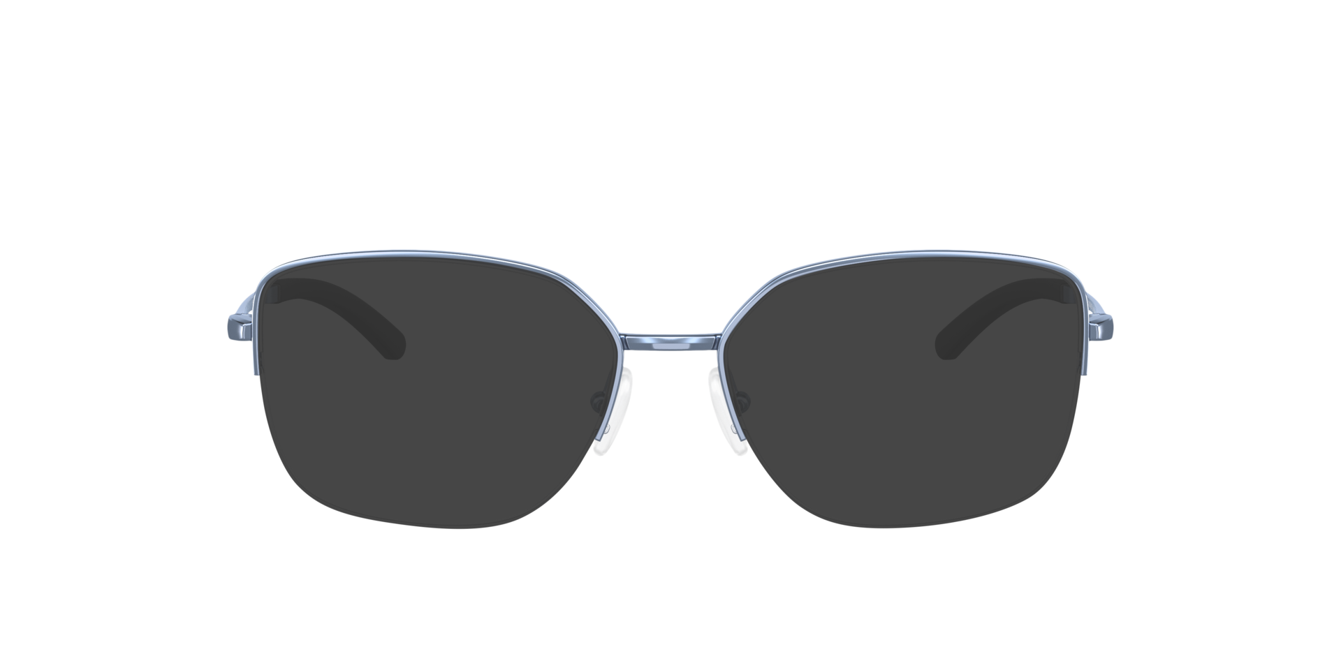 Moonglow Polished Stonewash MetalEyeglass Frames for Glasses Direct, with Tinted Lenses