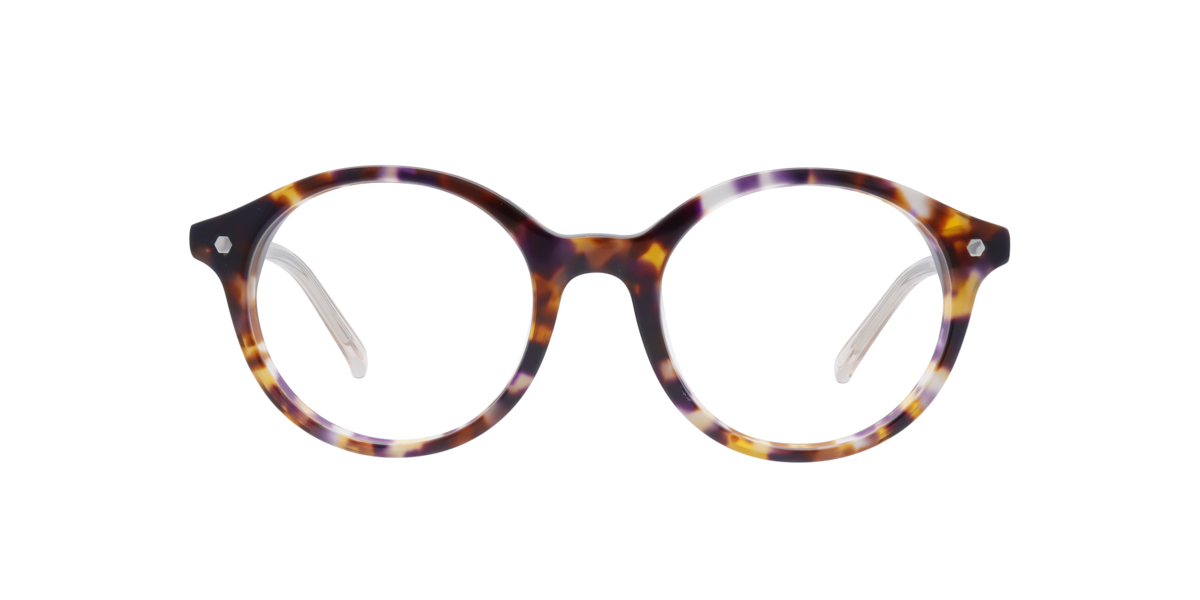 Scout Women's Light Tortoise Round Acetate Eyeglasses Online - Full Rim - Margot