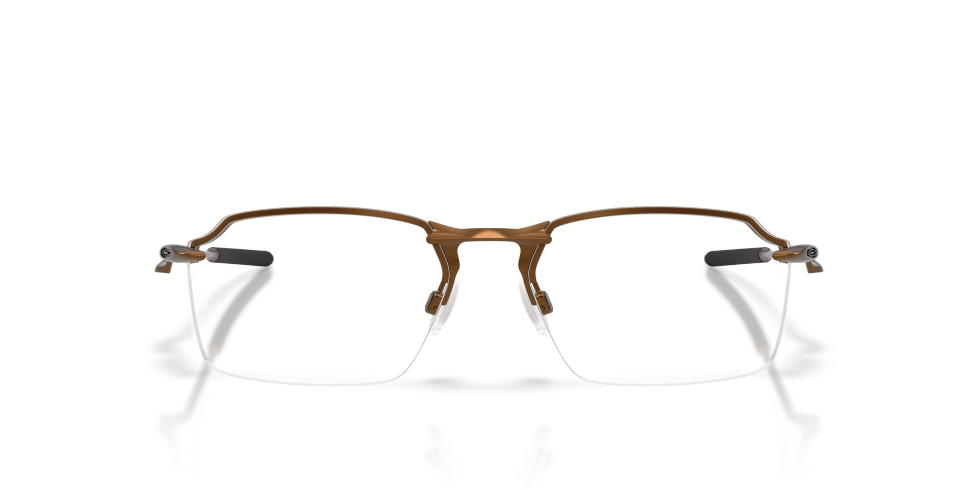 Tailback 2.0 Satin Toast TitaniumEyeglass Frames for Glasses Direct, Front View