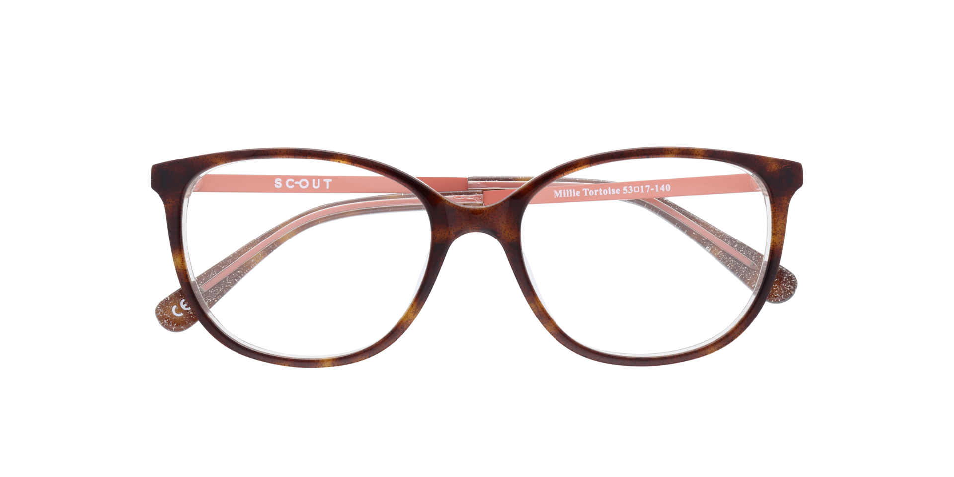 Millie Tortoise AcetateEyeglass Frames for Glasses Direct, Closed View