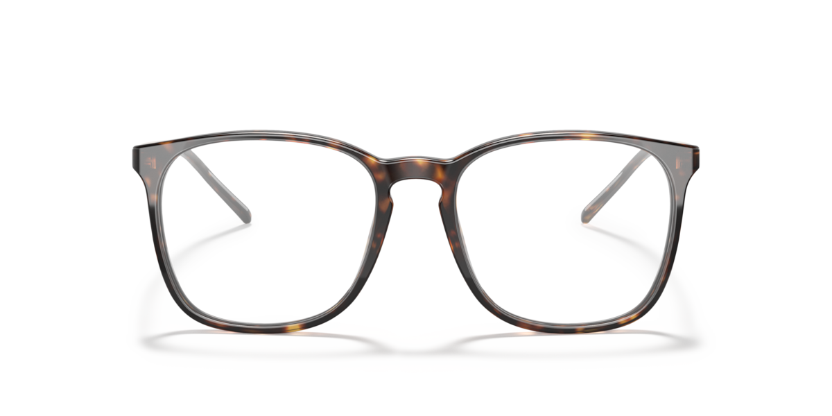 Ray-Ban Unisex Havana Square Acetate Eyeglasses Online - Full Rim - Rb5387