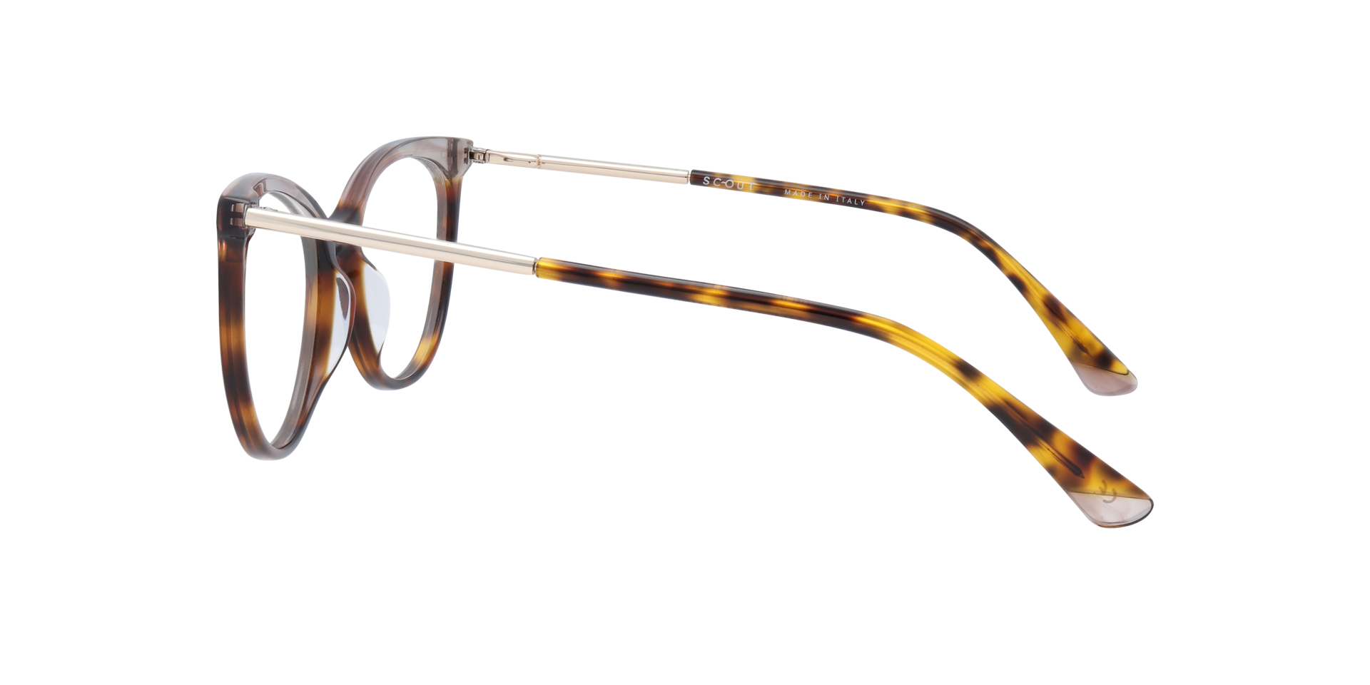 Navona Tortoise AcetateSunglass Frames for Glasses Direct, Side View