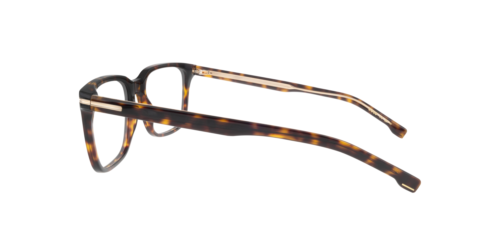 BOSS 1602 Tortoise PlasticEyeglass Frames for Glasses Direct, Side View
