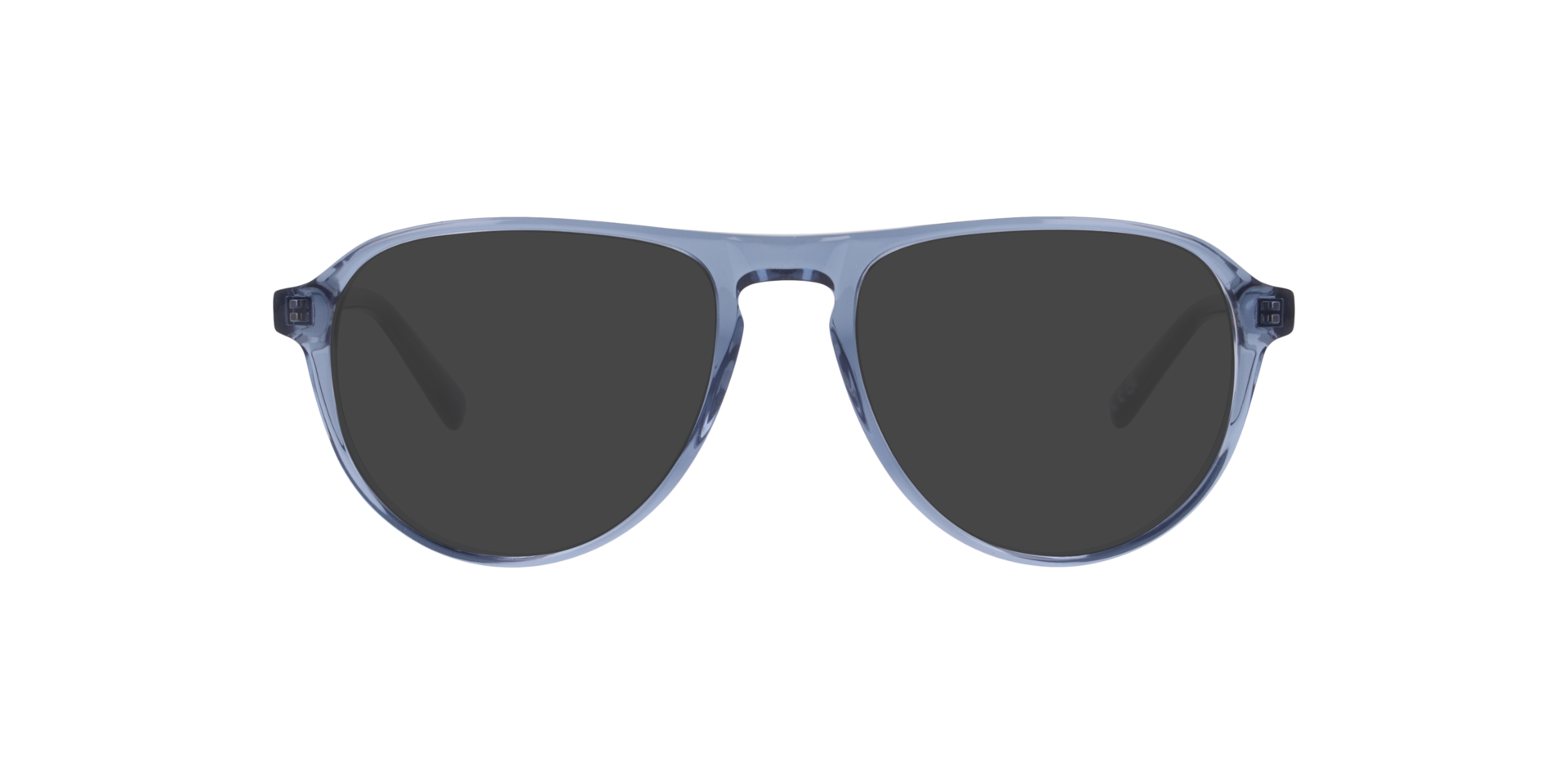 Marcus Crystal Blue AcetateEyeglass Frames for Glasses Direct, with Tinted Lenses