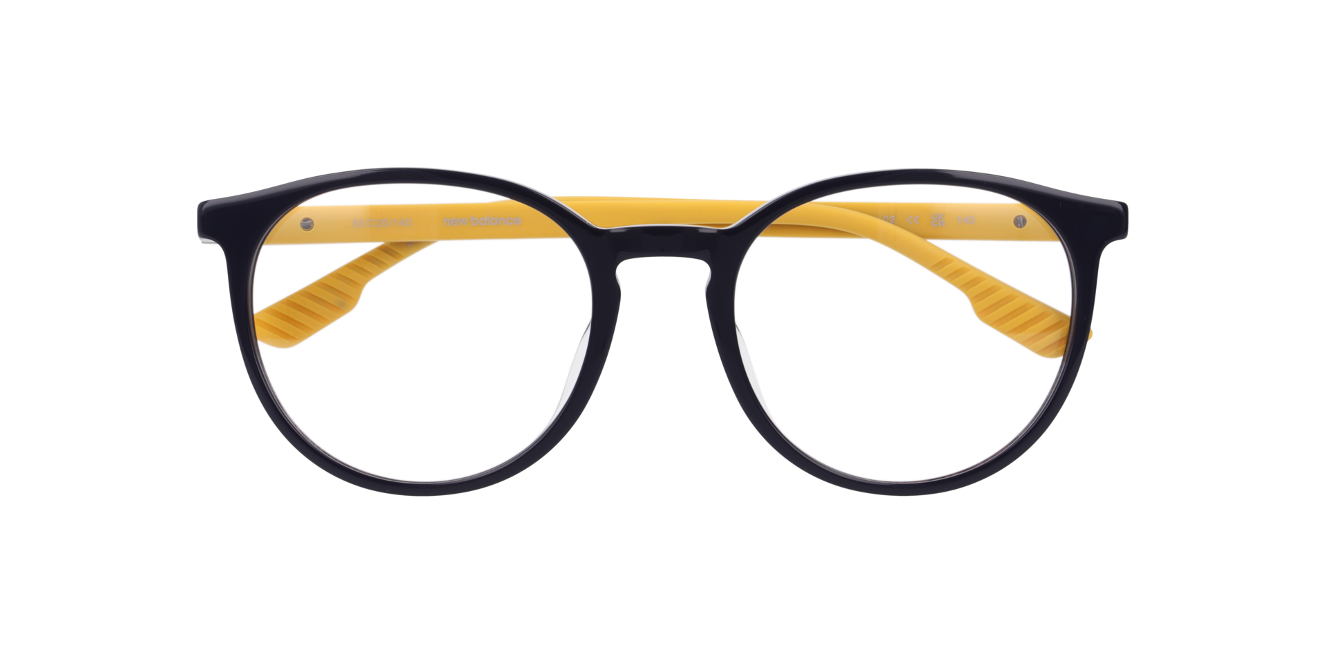 Nb4194 Blue Yellow AcetateEyeglass Frames for Glasses Direct, Closed View