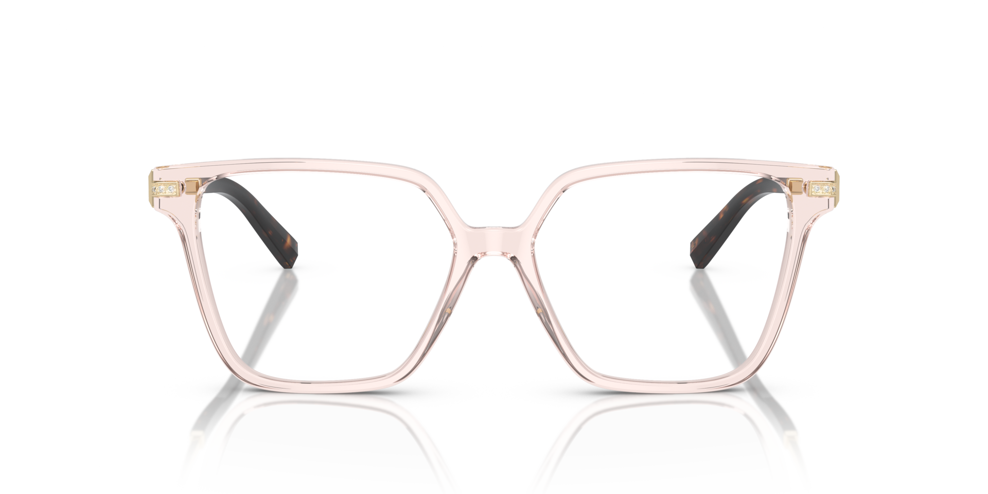 TF2234B Crystal Nude AcetateEyeglass Frames for Glasses Direct, Front View