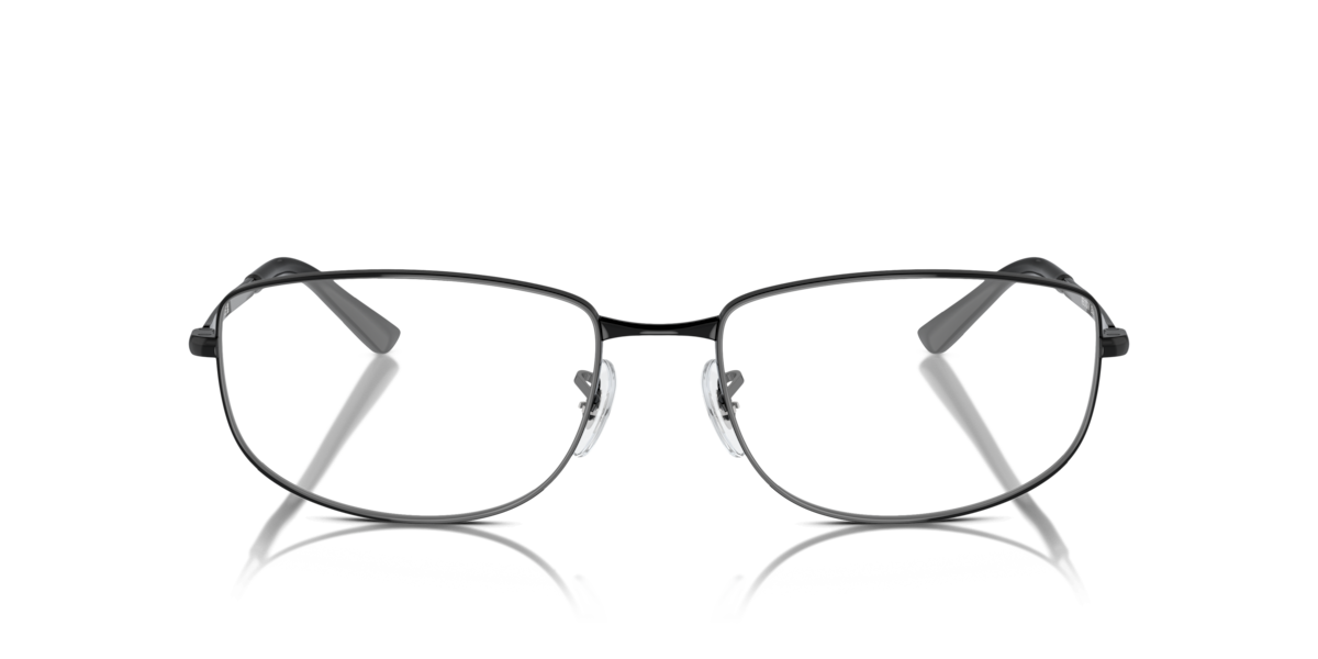 Ray-Ban Unisex Black Irregular Metal Eyeglasses Online - Full Rim - Rb3732v