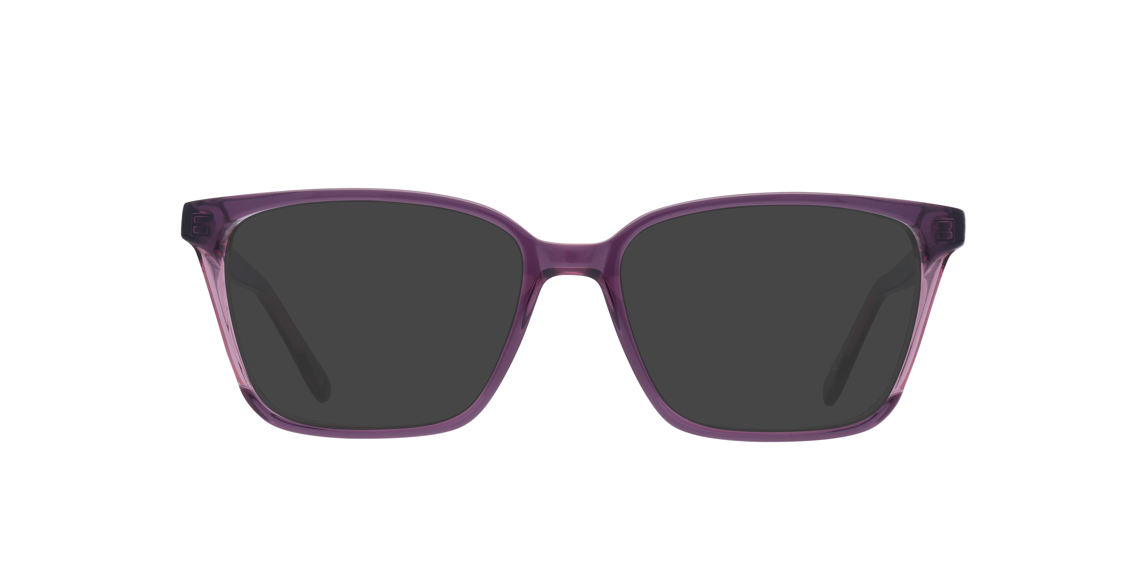 Juniper Mauve AcetateSunglass Frames for Glasses Direct, with Tinted Lenses