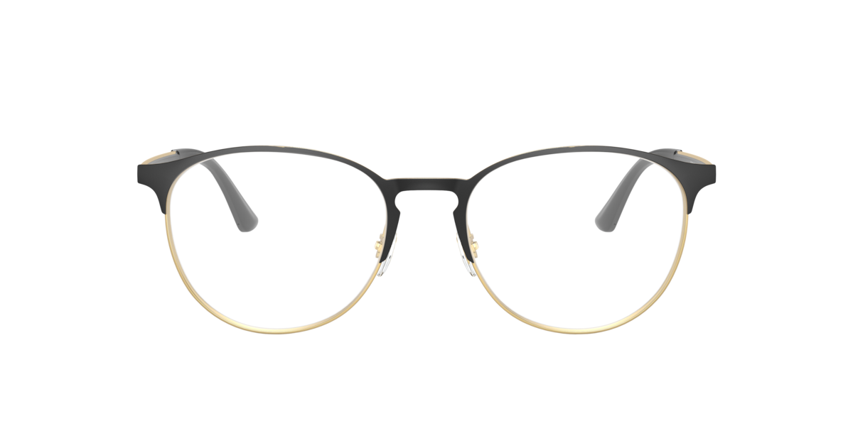 Ray-Ban RX6375, Black On Gold Glasses, Mojo Glasses - Image 4