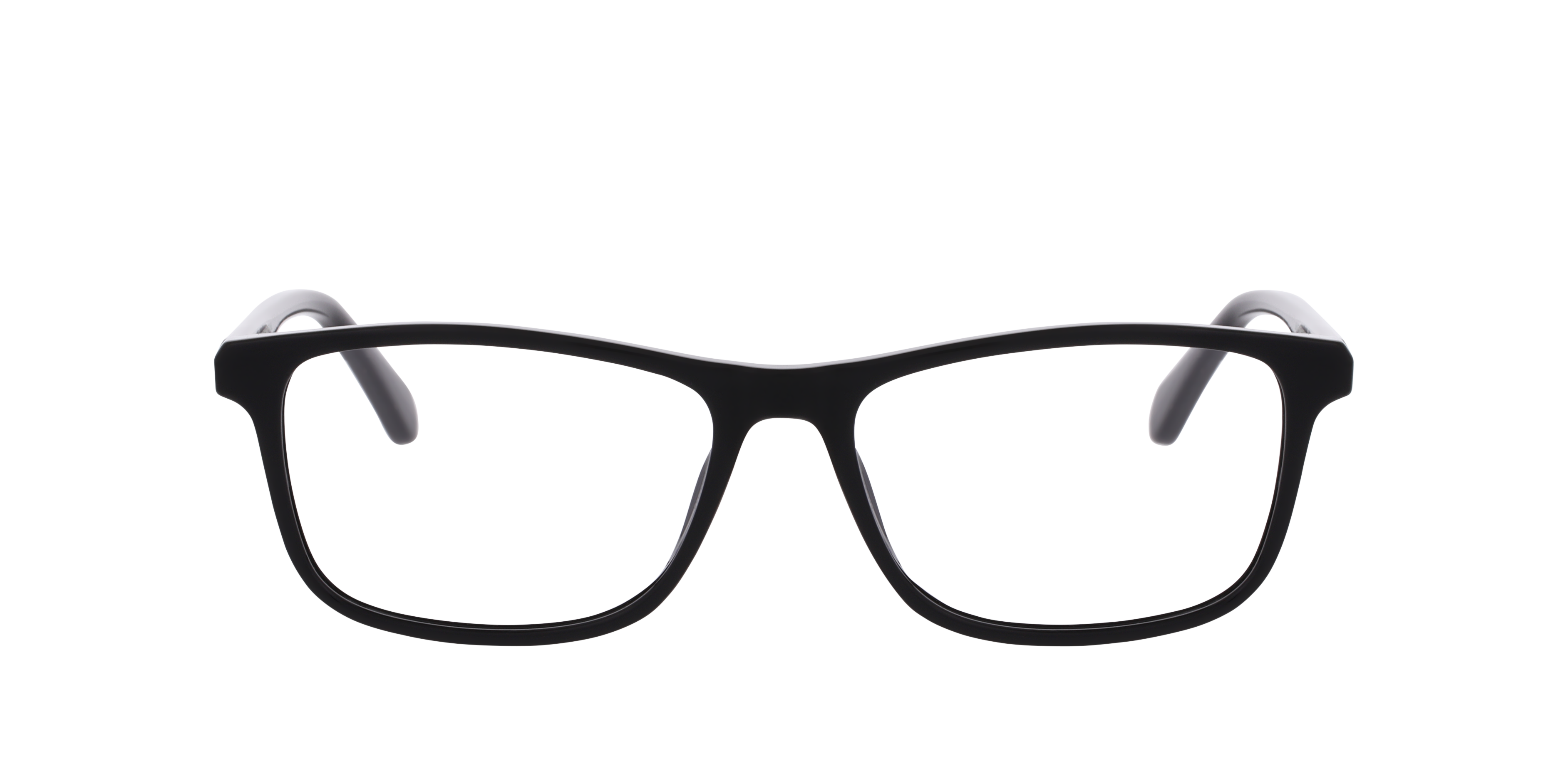 PLD D598 Black PlasticEyeglass Frames for Glasses Direct, Front View