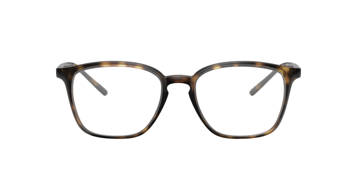 Ray - Ban Unisex Rx7185 2012 Optical Frames Injected Turtle Transparent Squared Normal - Image 4