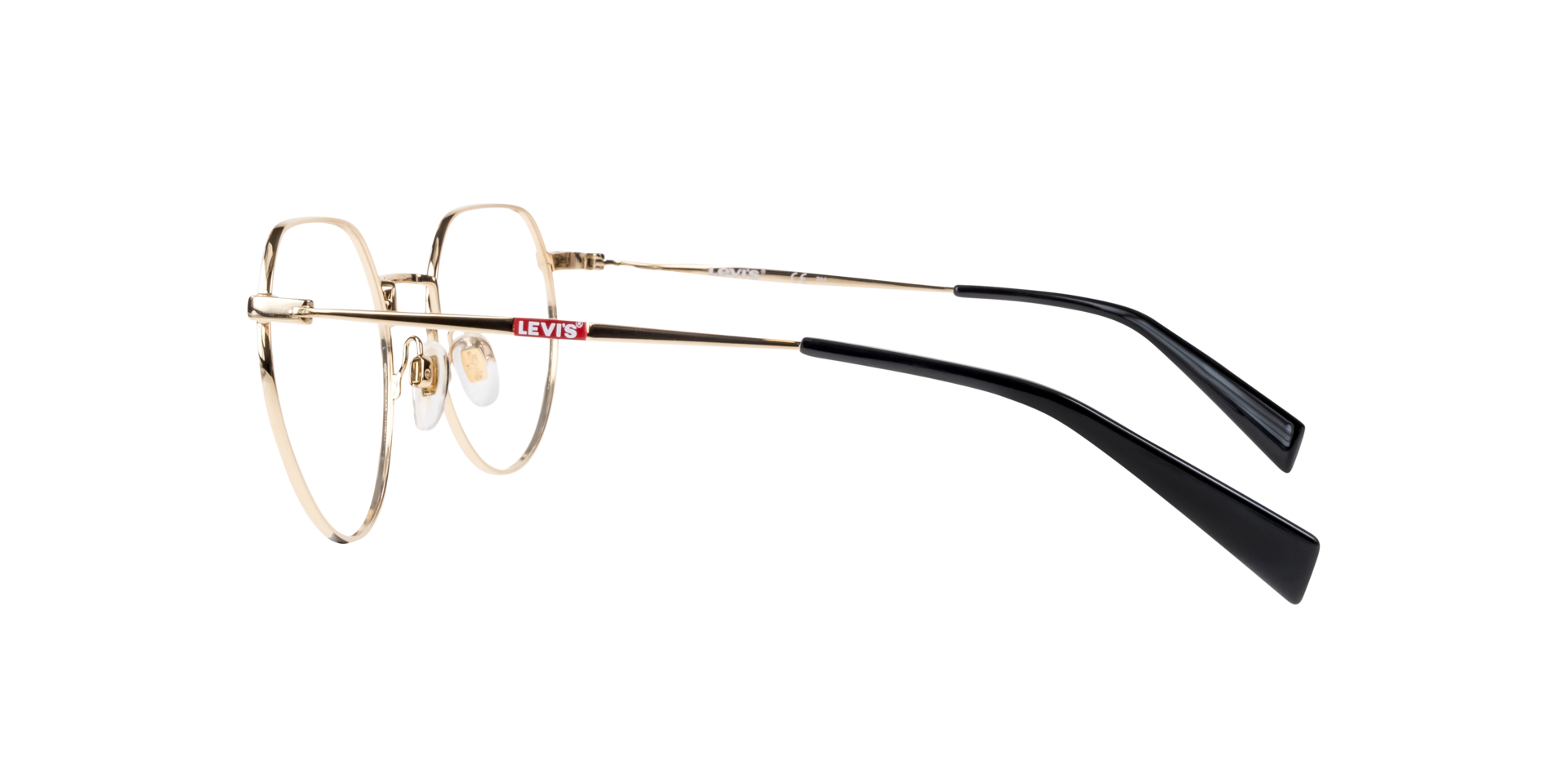 LV 1060 Gold MetalEyeglass Frames for Glasses Direct, Side View