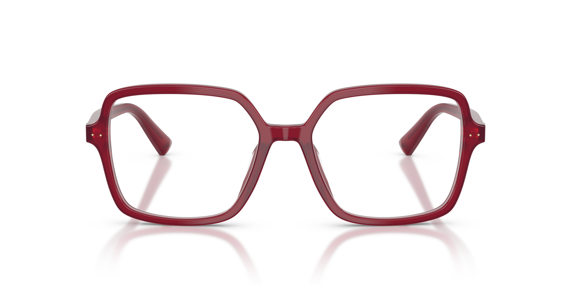 JC3046U Opaline Cranberry AcetateEyeglass Frames for Glasses Direct, Front View