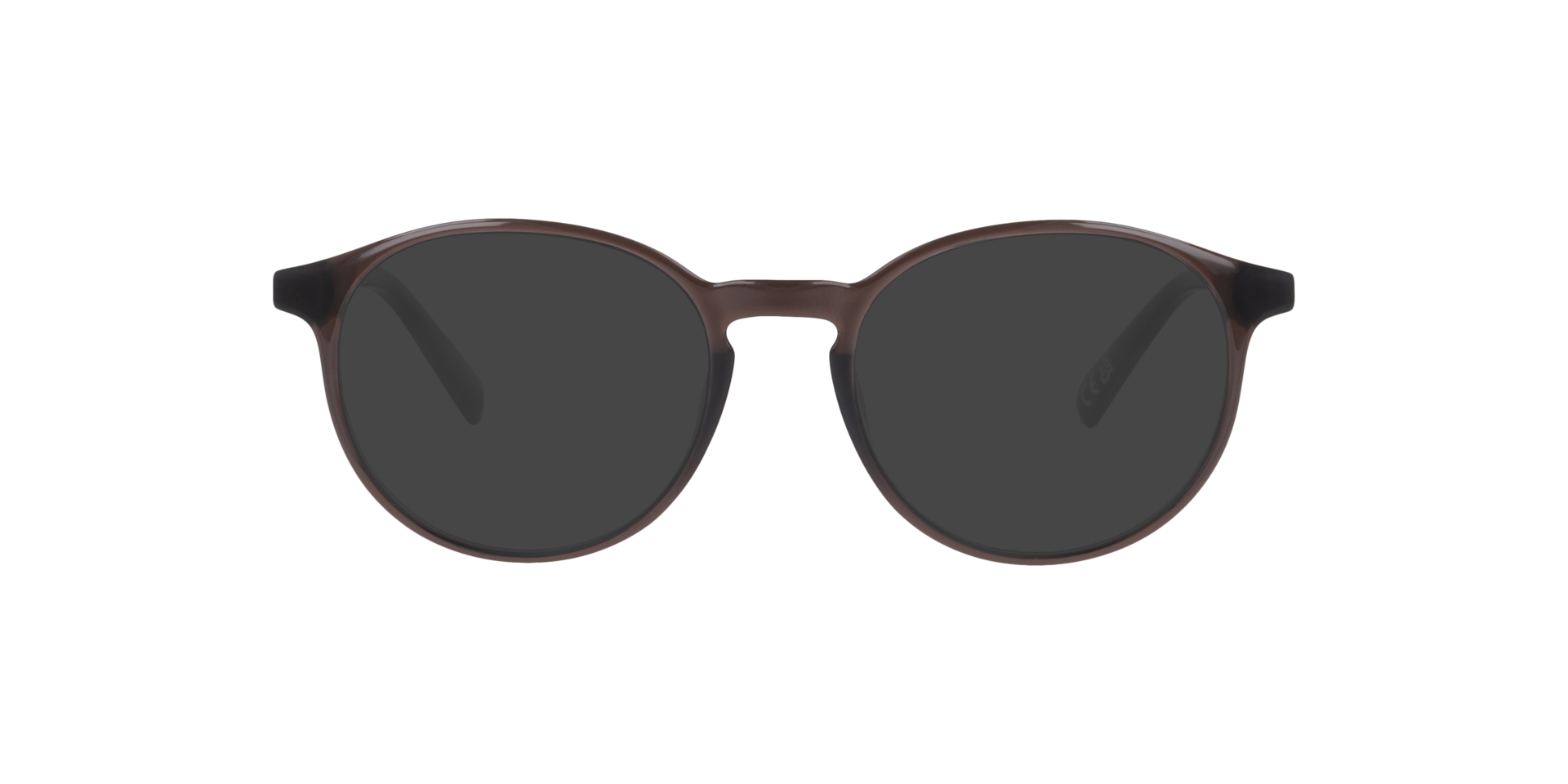 Joe Crystal Brown PlasticEyeglass Frames for Glasses Direct, with Tinted Lenses