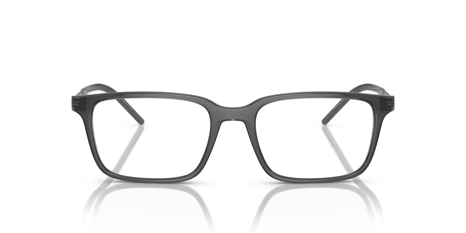 DG5099 Transparent Grey PlasticEyeglass Frames for Glasses Direct, Front View