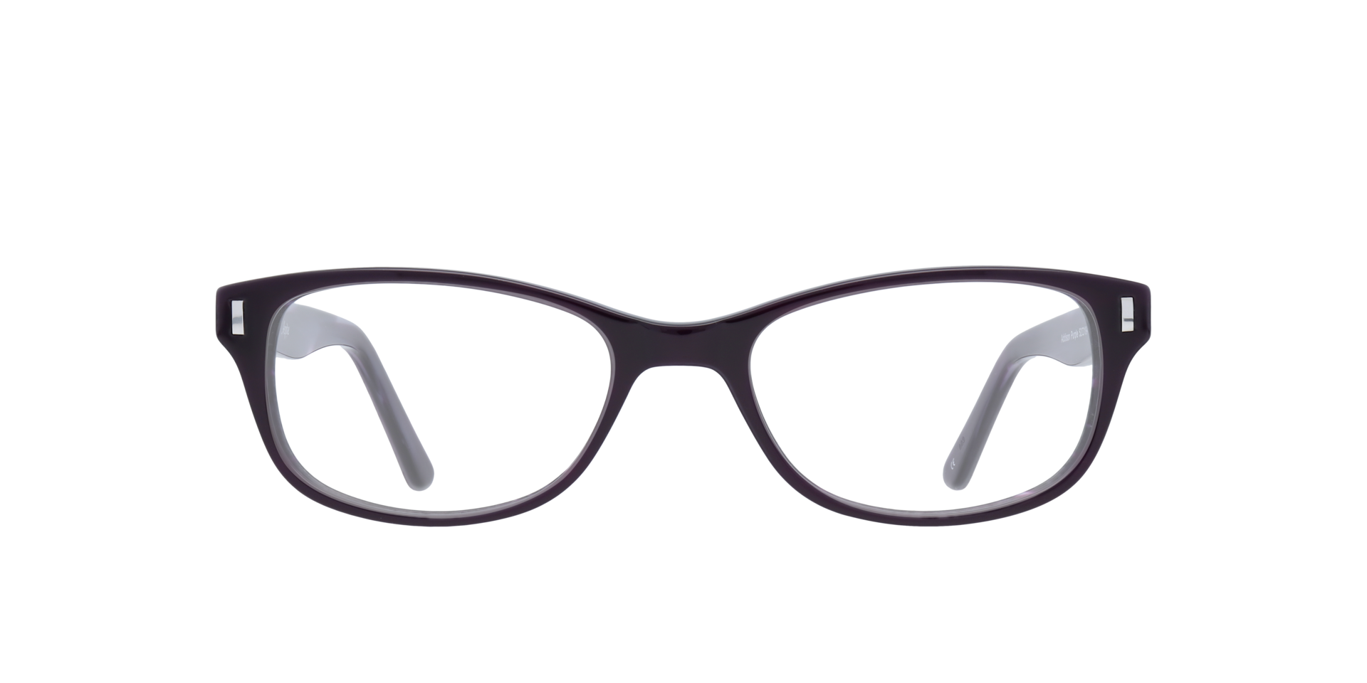Addison Purple AcetateEyeglass Frames for Glasses Direct, Front View