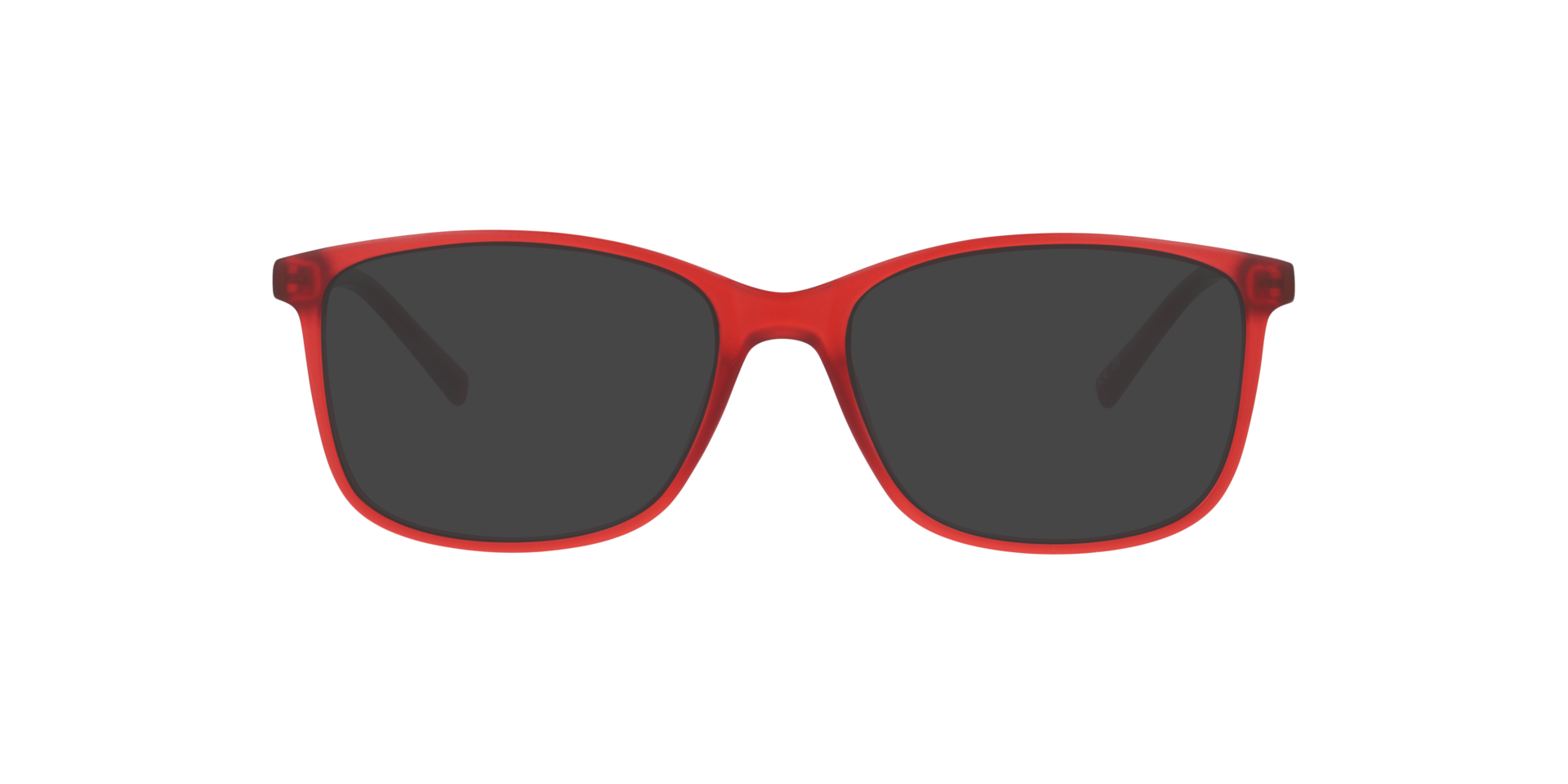 Jax Red PlasticEyeglass Frames for Glasses Direct, with Tinted Lenses