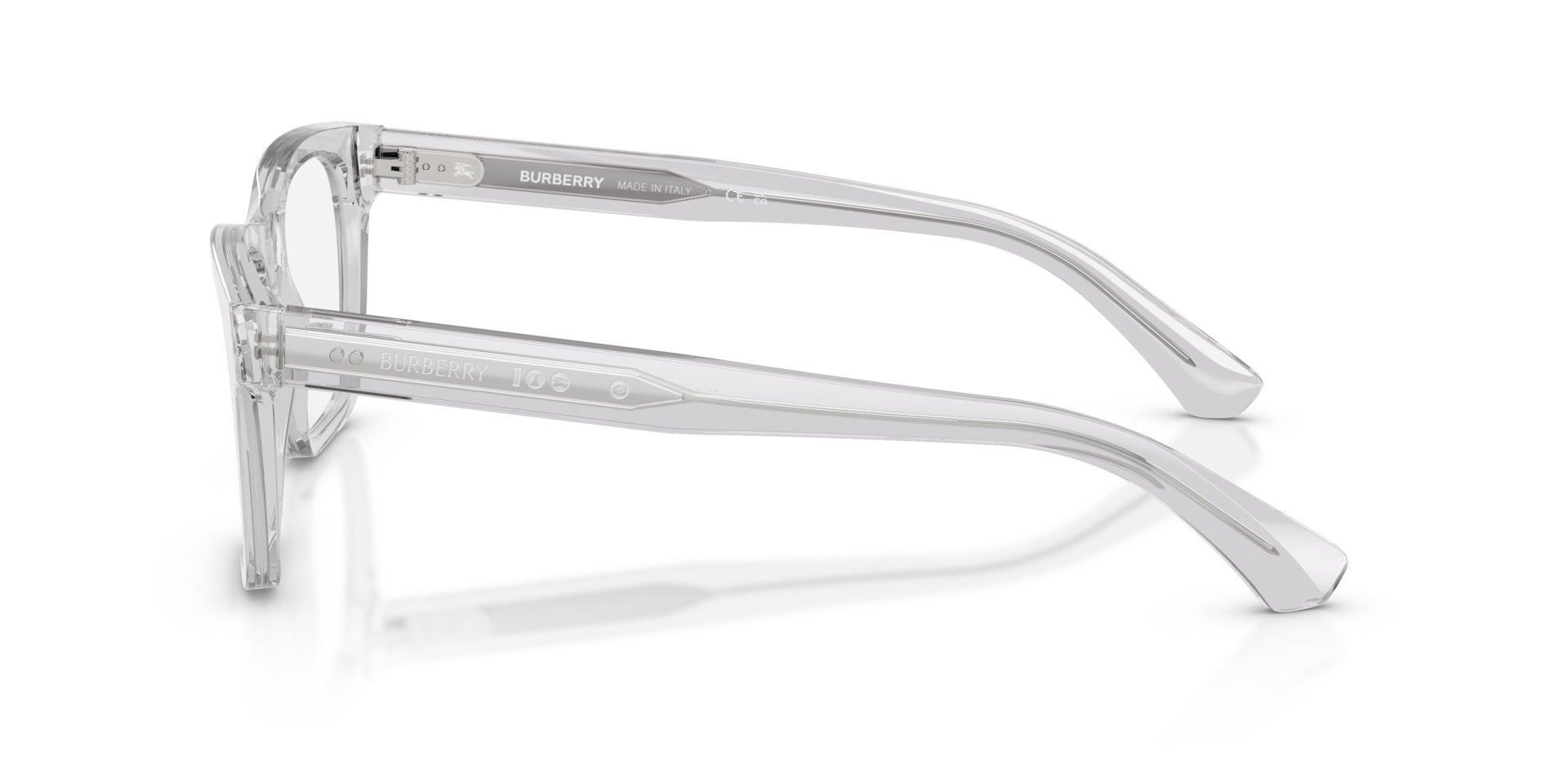 BE2445 Grey AcetateEyeglass Frames for Glasses Direct, Side View