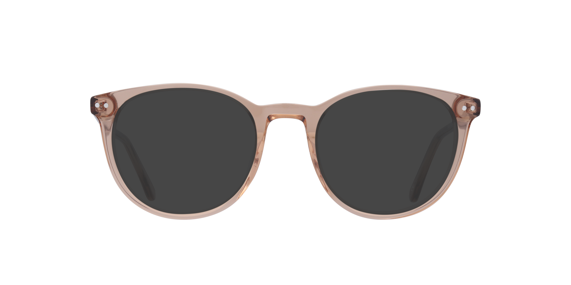 Dallas Shiny Light Brown AcetateEyeglass Frames for Glasses Direct, with Tinted Lenses