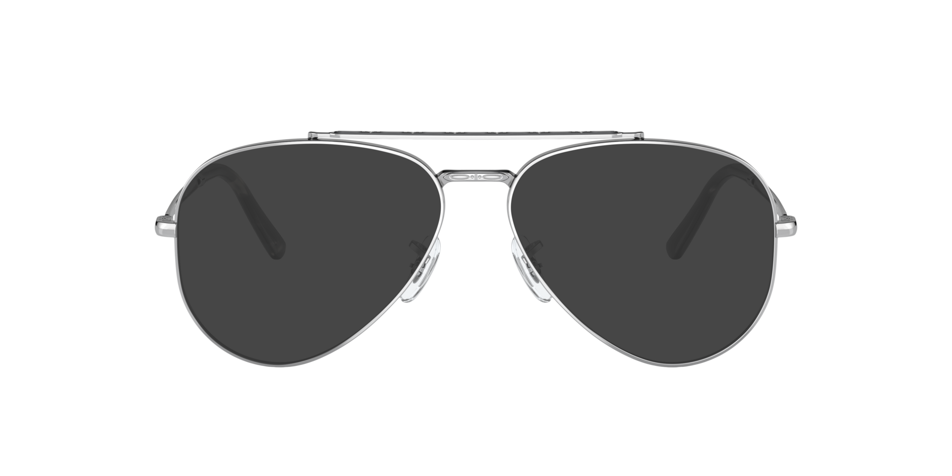 New Aviator Optics Silver MetalEyeglass Frames for Glasses Direct, with Tinted Lenses